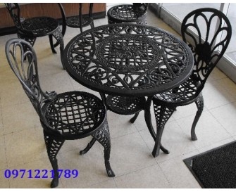 Bàn ghế sắt mỹ thuật BG19