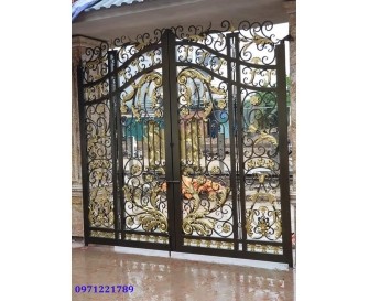 CỔNG SẮT RÈN MỸ THUẬT C-MT03